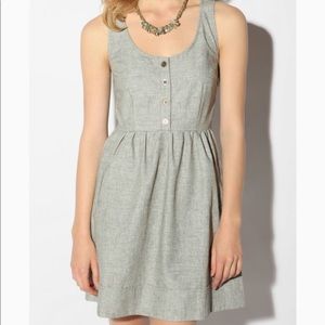 COPE Urban Outfitters Linen Chambray Dress